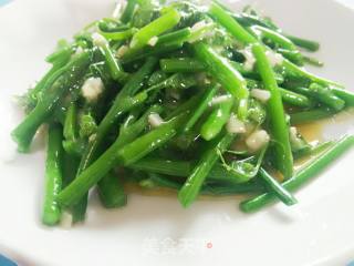清炒龙须菜的做法步骤：6