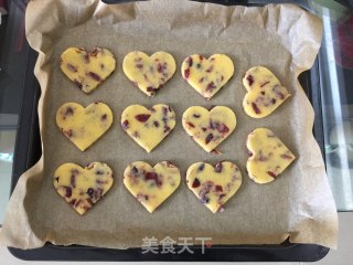 蔓越莓蛋黄奶酥的做法步骤：13