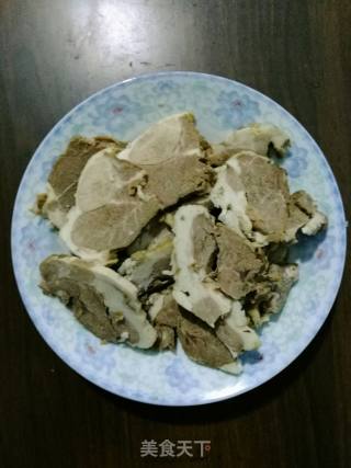 扒羊肉的做法步骤：2