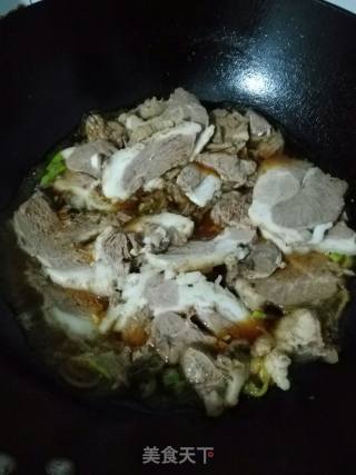 扒羊肉的做法步骤：7