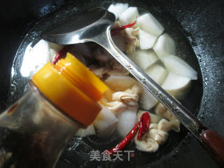 千张结烧萝卜的做法步骤：5