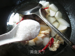 千张结烧萝卜的做法步骤：6