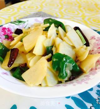 麻辣土豆片的做法步骤：9