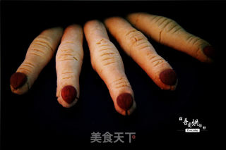 High 爆 Halloween——女巫手指饼干的做法步骤：8