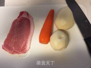 土豆肉丝焖饭的做法步骤：2