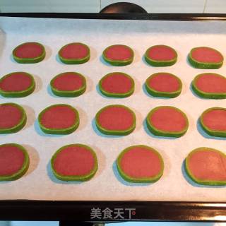西瓜饼干的做法步骤：17