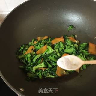 蒜蓉新兰花的做法步骤：4