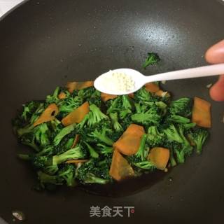 蒜蓉新兰花的做法步骤：6