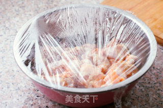 空气炸锅版黄金鸡锤的做法步骤：4