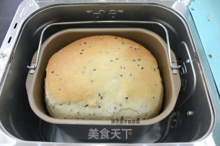 黑芝麻吐司的做法步骤：10