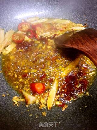 平菇烧鸡腿的做法步骤：6