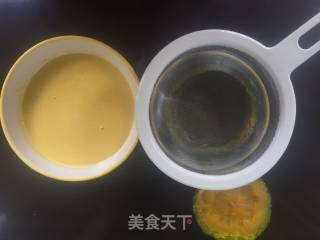 万圣节南瓜鸡蛋布丁的做法步骤：3