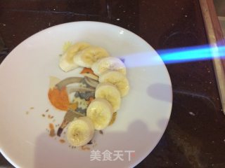 焦糖坚果香蕉蛋糕的做法步骤：35