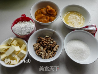南瓜马芬蛋糕的做法步骤：1