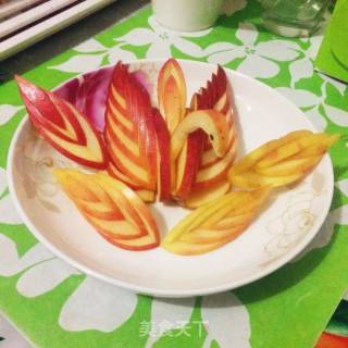 苹果天鹅的做法步骤：3