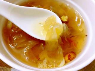 银耳百合莲子糖水的做法步骤：12