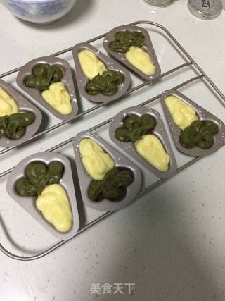 胡萝卜型蛋糕的做法步骤：8