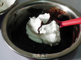 冰雪乐园---布朗尼纸杯蛋糕的做法步骤：9