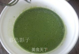 立方体菜汁蛋糕的做法步骤：4