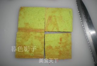 立方体菜汁蛋糕的做法步骤：14
