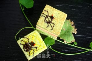 立方体菜汁蛋糕的做法步骤：19