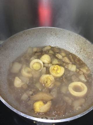 红烧肉鸡蛋的做法步骤：4