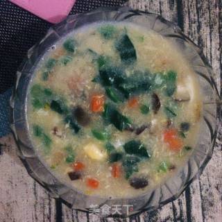 家常蔬菜粥的做法步骤：6
