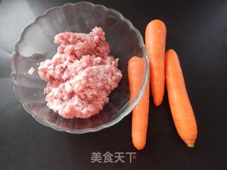 胡萝卜丸子的做法步骤：1