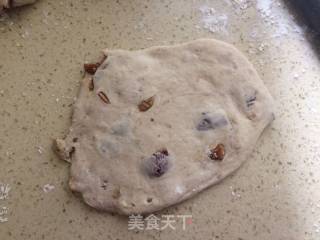 全麦核桃红枣欧包的做法步骤：11