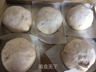 全麦核桃红枣欧包的做法步骤：15