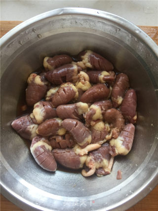 烤鸡心的做法步骤：2