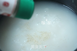 瑶柱虾米瘦肉粥的做法步骤：6