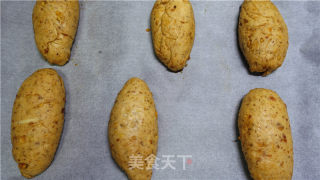 核桃红糖苹果面包的做法步骤：12