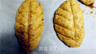 核桃红糖苹果面包的做法步骤：13