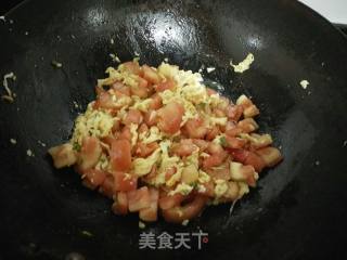 番茄炒蛋的做法步骤：3
