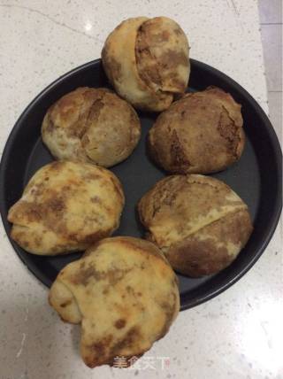 麻酱红糖烧饼的做法步骤：8