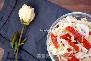 童年的味道金糕白菜拌梨丝的做法步骤：4