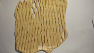 提篮春光赏春意——花篮面包的做法步骤：10