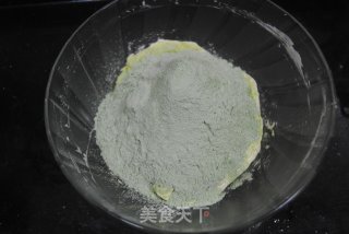 抹茶磅蛋糕的做法步骤：7