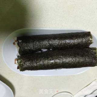 紫菜包饭的做法步骤：5