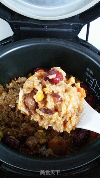 排骨什锦焖饭的做法步骤：8