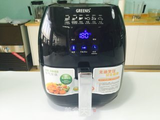 空炸锅版杏鲍菇的做法步骤：3