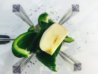 青椒苹果汁的做法步骤：2
