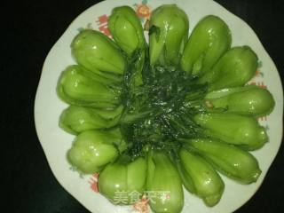 香菇青菜的做法步骤：4