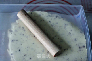 蔓越莓花生牛轧糖（面包机版）的做法步骤：7
