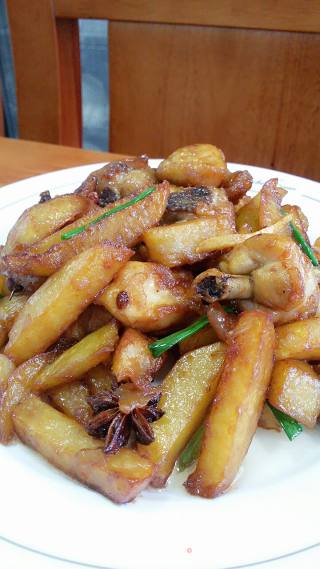 干锅薯条鸡的做法步骤：12