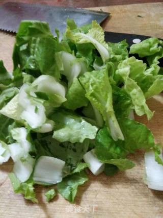 豆腐青菜羹的做法步骤：3
