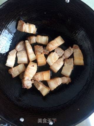 虎皮辣子红烧肉的做法步骤：7