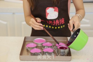 宝宝爱吃的免烤蛋糕——火龙果慕斯的做法步骤：14
