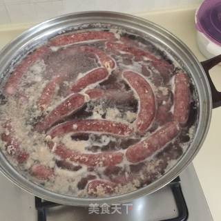 台湾脆皮肠的做法步骤：14
